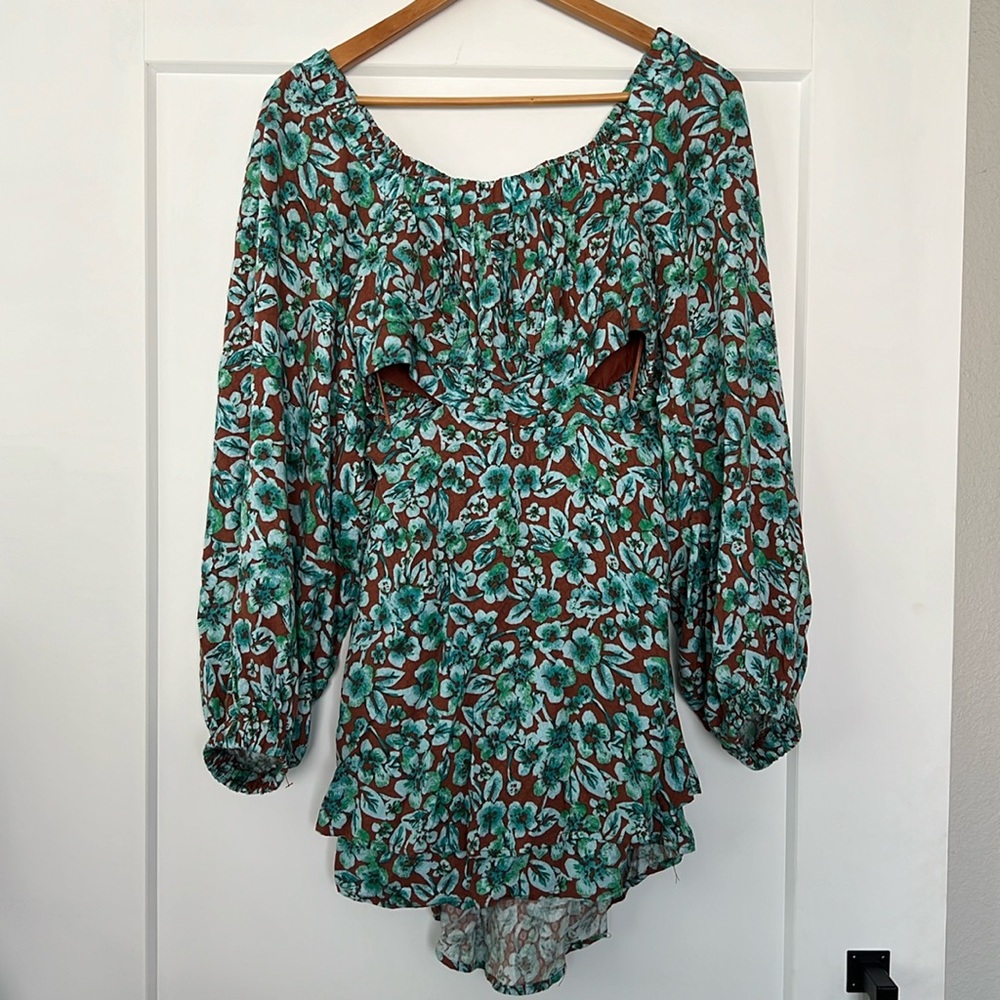 Free People Side Cutout Dress